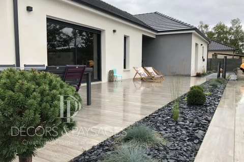 Décors & Paysages - Cote jardin - terrasse