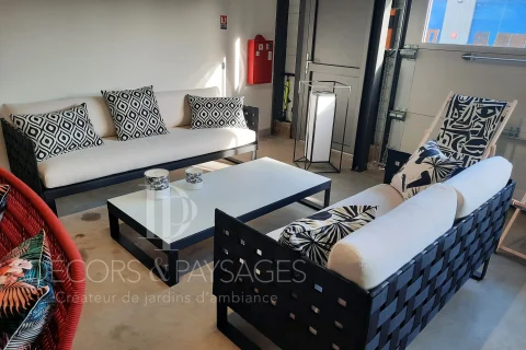 Décors & Paysages - Mobilier - canapé d'extérieur