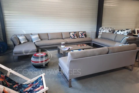 Décors & Paysages - Mobilier - salon et canapé d'exterieur
